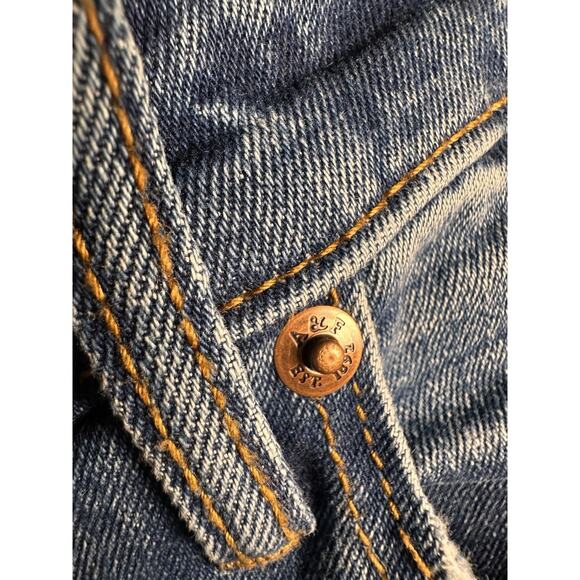 Abercrombie & Fitch The Ankle Straight Ultra High Rise Curve Love Sz 26 2 Jeans - Picture 5 of 12